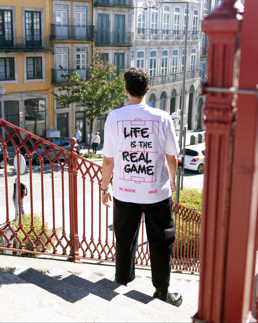 T-shirt Life is the Real Game | AFRO GENESIS