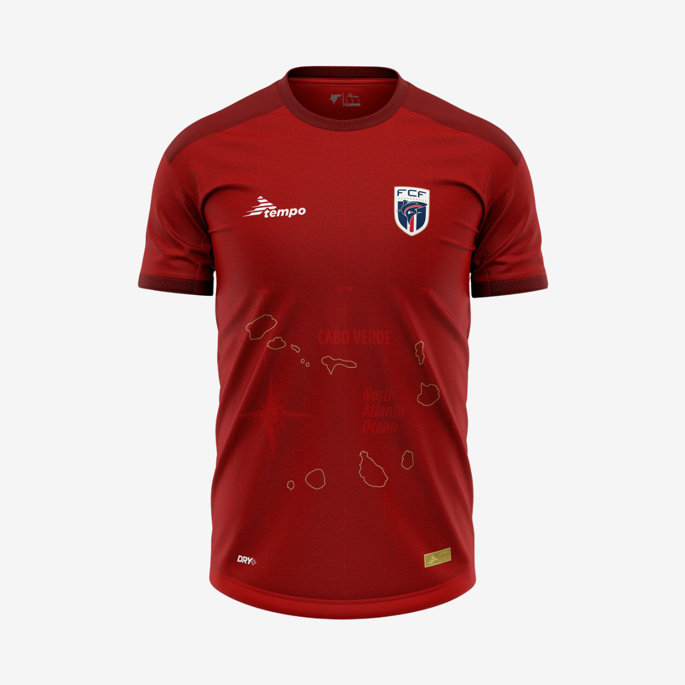 Camisola Terciária Cabo Verde 2025 | Torcedor Oficial FCVF Tempo Sport