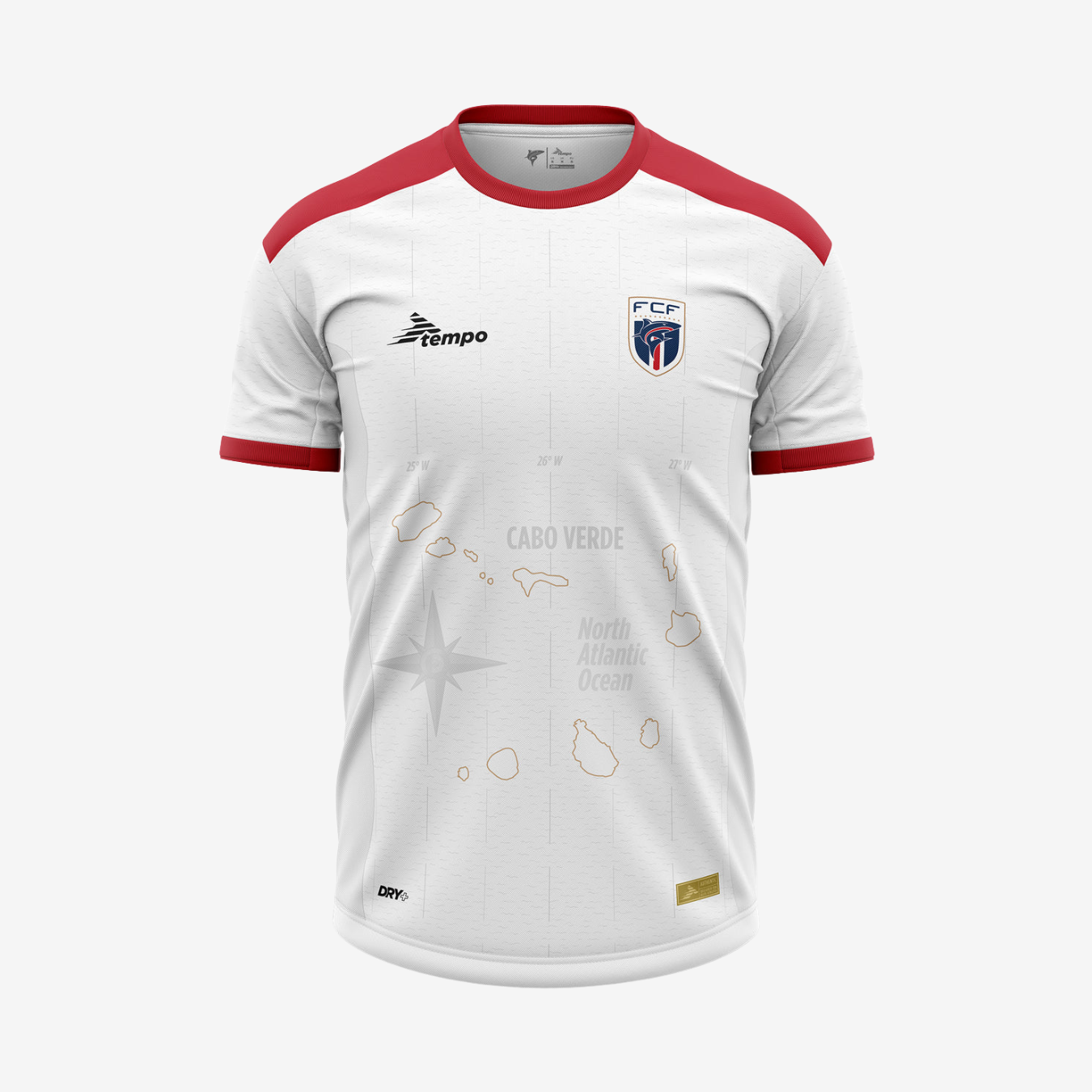 Camisola Alternativa Cabo Verde 2025 | Torcedor Oficial FCVF Tempo Sport